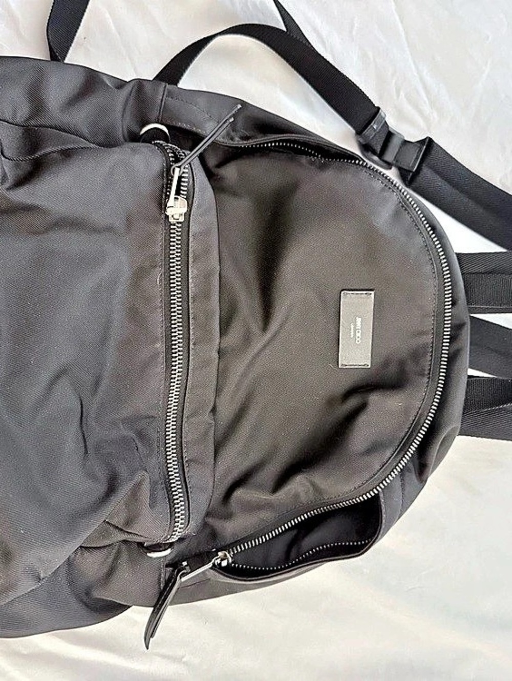 Jimmy Choo Filmore Backpack Black
